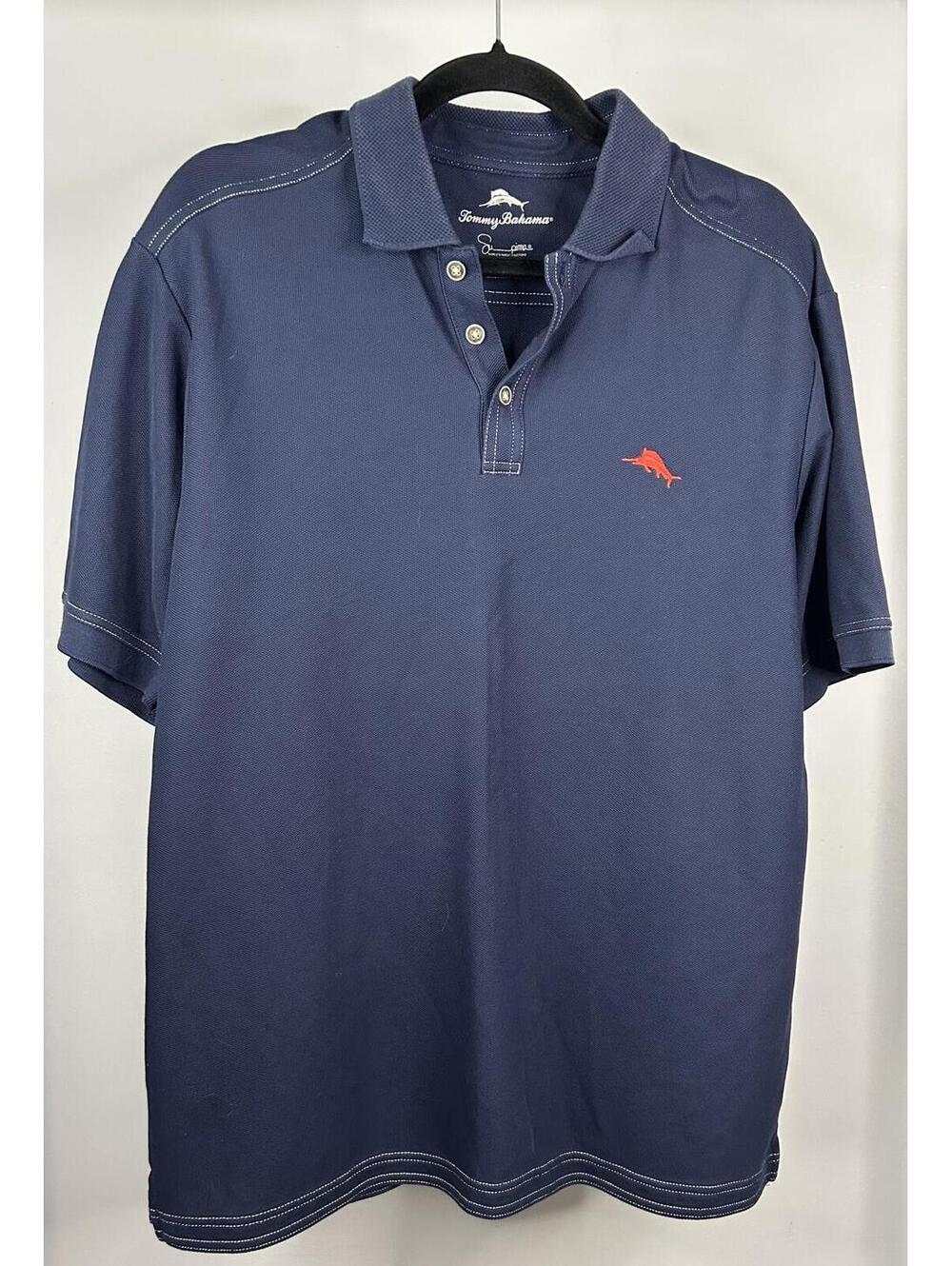 Tommy Bahama Supima Polo Shirt Men’s Size Large
